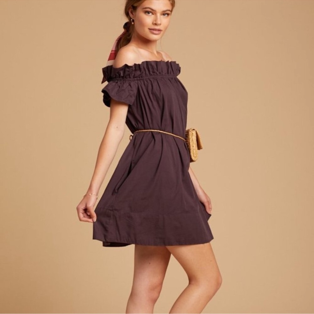 Free People Sophie Twill Night Bloom Mini Dress - Picture 2 of 5